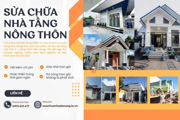 Sửa Chữa Nhà Tầng Nông Thôn – Làm Mới Không Gian Sống, Tăng Giá Trị Ngôi Nhà